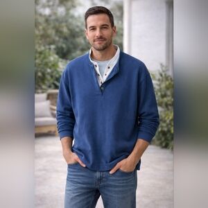 Cherokee Men's Blue Sweater